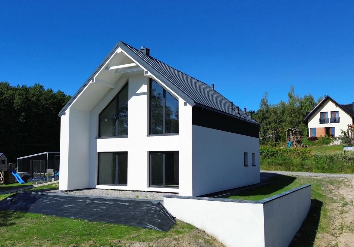 dom wolnostojący, 3 pokoje Chmielnik