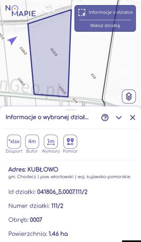 Działka rolna Kubłowo Małe. Zdjęcie 1