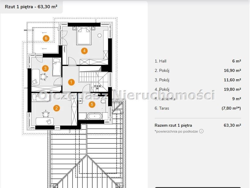 dom wolnostojący, 4 pokoje Niemcz. Zdjęcie 23