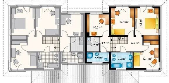 bliźniak, 5 pokoi Lublin Prawiedniki. Zdjęcie 18