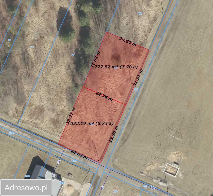 Działka budowlana Kłobuck, ul. Brzozowa. Zdjęcie 5