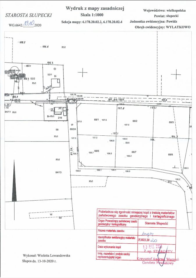 Działka rekreacyjna Wylatkowo. Zdjęcie 9
