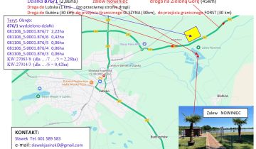 Działka inwestycyjna Lubsko, Lubsko - Nowiniec