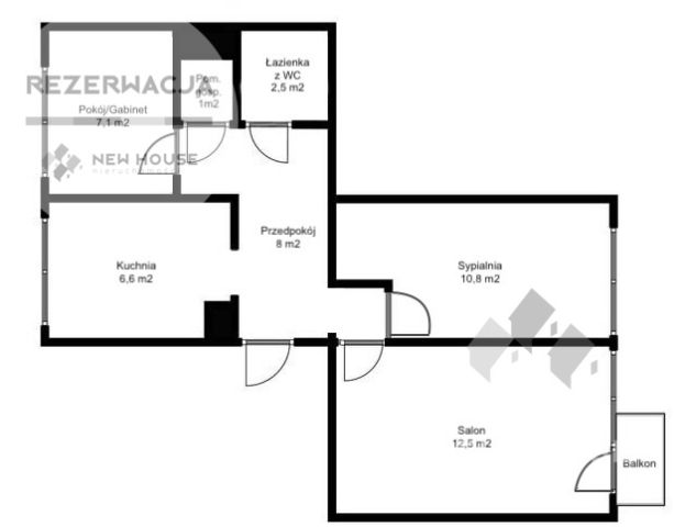 Mieszkanie 3-pokojowe Olsztyn Podgrodzie, ul. ks. Wacława Osińskiego. Zdjęcie 24