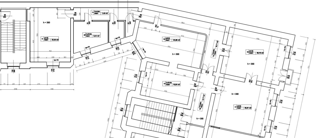 kamienica, 7 pokoi Łódź Polesie, ul. Stefana Żeromskiego. Zdjęcie 6