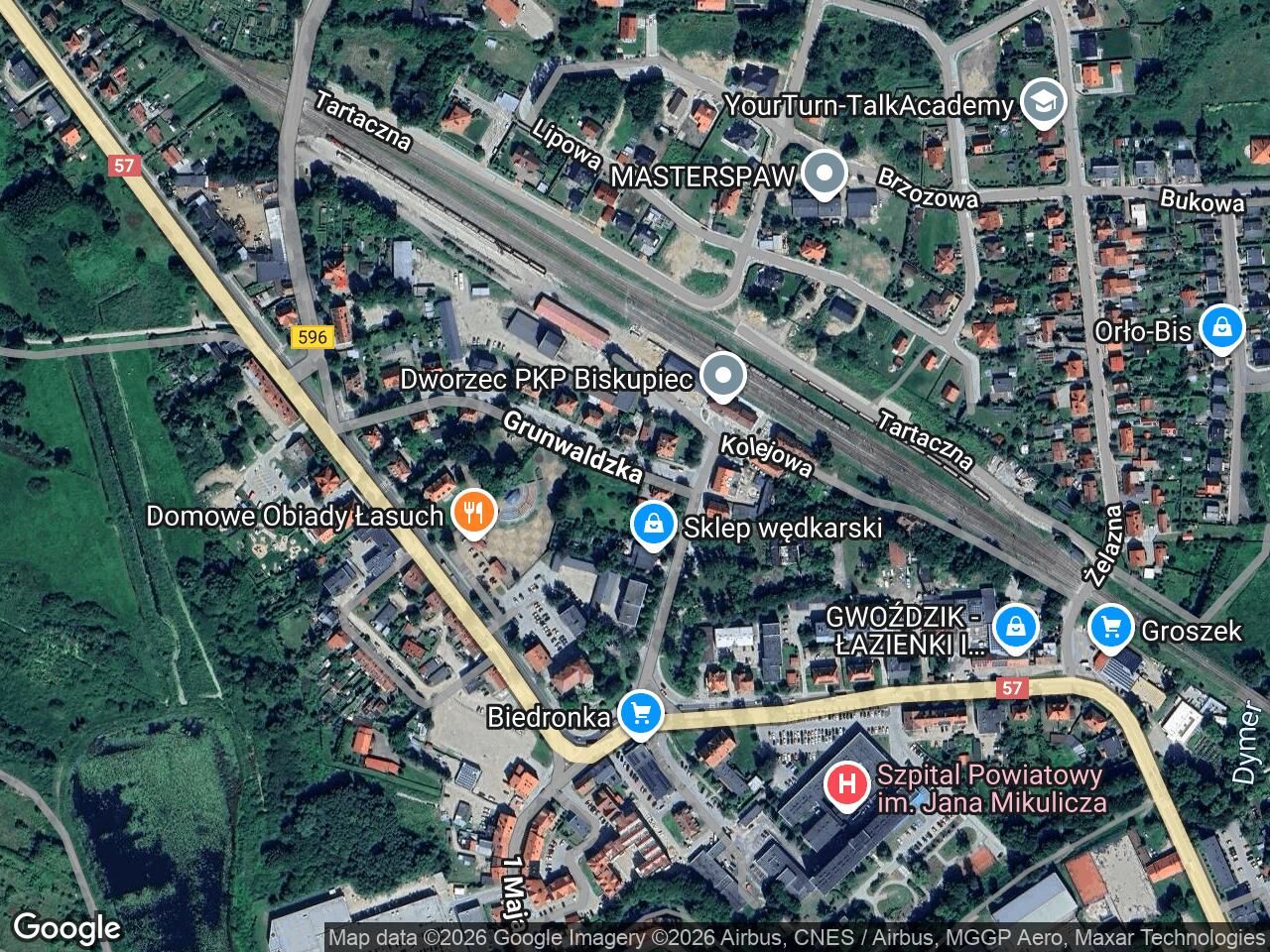 dom wolnostojący Biskupiec, ul. Grunwaldzka