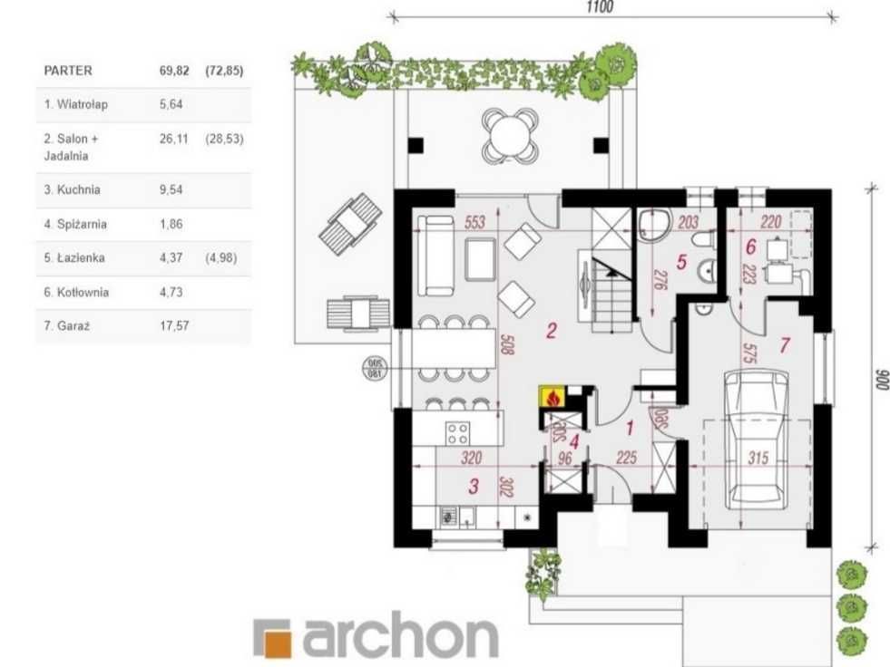 dom wolnostojący Włoszakowice, ul. Dębowa. Zdjęcie 6