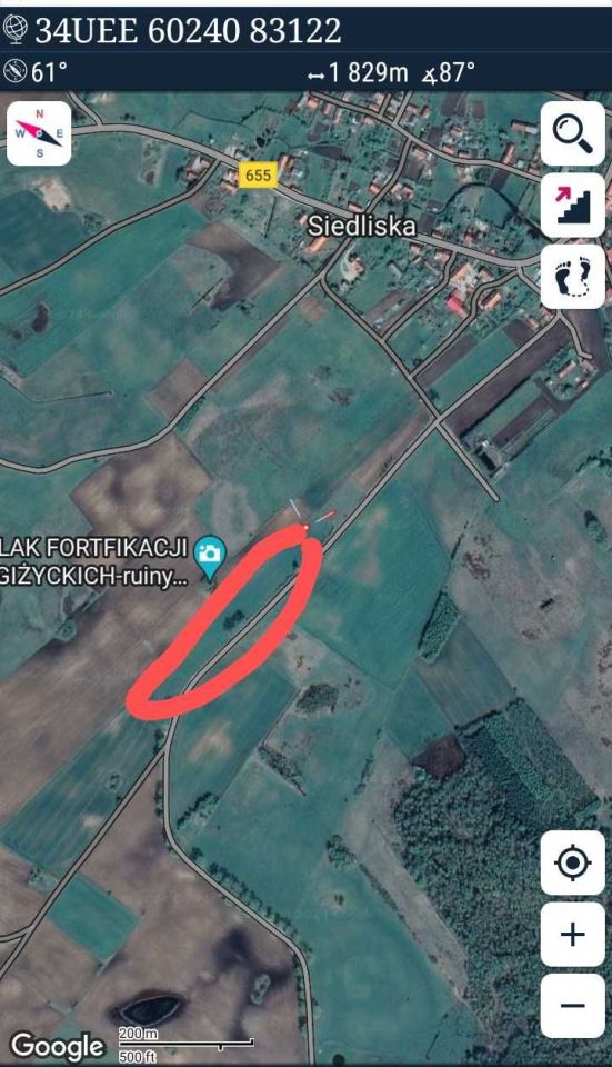 Działka budowlana Siedliska. Zdjęcie 5