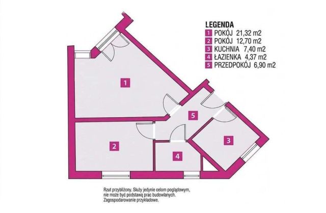 Mieszkanie 2-pokojowe Łódź Widzew, ul. Milionowa. Zdjęcie 12