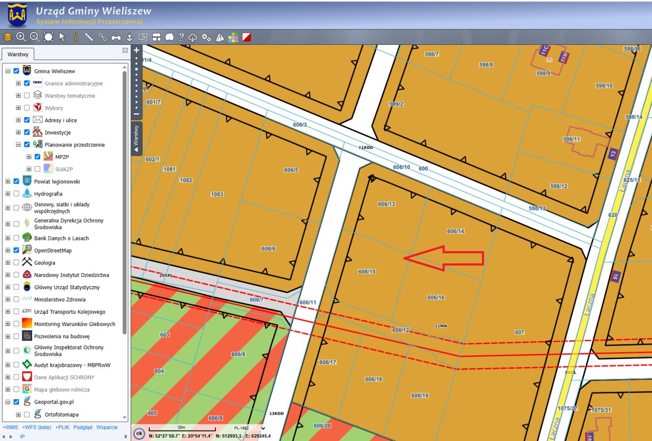 Działka budowlana Skrzeszew, ul. Łączna. Zdjęcie 3