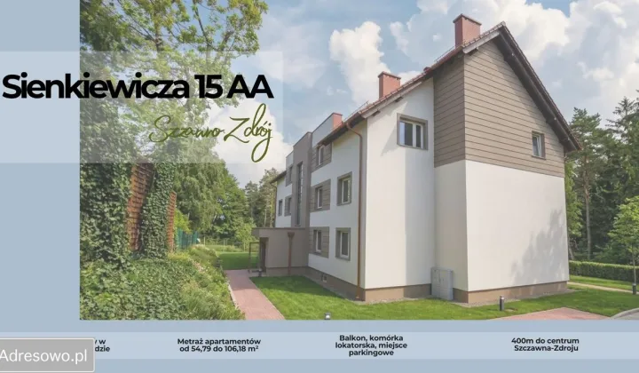 Mieszkanie 2-pokojowe Szczawno-Zdrój, ul. Henryka Sienkiewicza