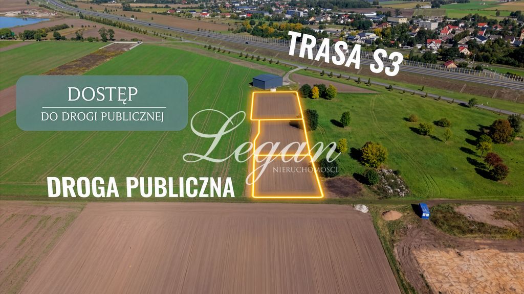 Działka budowlana Deszczno. Zdjęcie 2