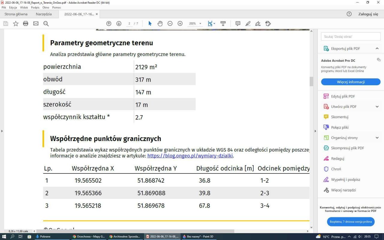 Działka rolno-budowlana Dobra, ul. Orzechowa. Zdjęcie 3