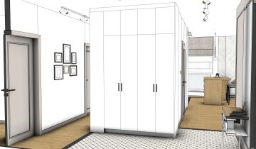 Mieszkanie 4-pokojowe Warszawa Mokotów, ul. Domaniewska