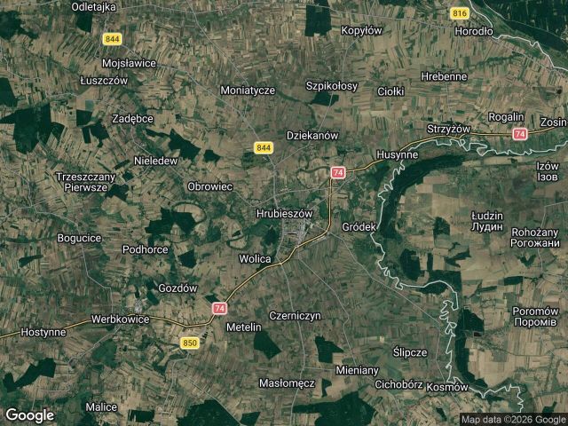 Działka rolna Hrubieszów Sławęcin, droga boczna od Stefana Żeromskiego. Zdjęcie 1