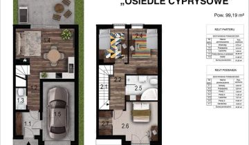 dom szeregowy, 4 pokoje Kębłowo, ul. Zakątna