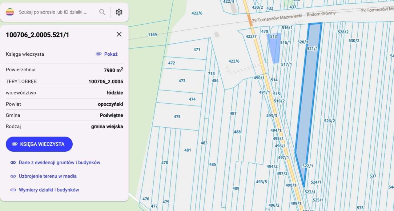 Działka rolno-budowlana Dęborzeczka. Zdjęcie 6