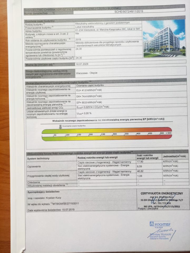 Mieszkanie 1-pokojowe Warszawa Wola, ul. Marcina Kasprzaka. Zdjęcie 7