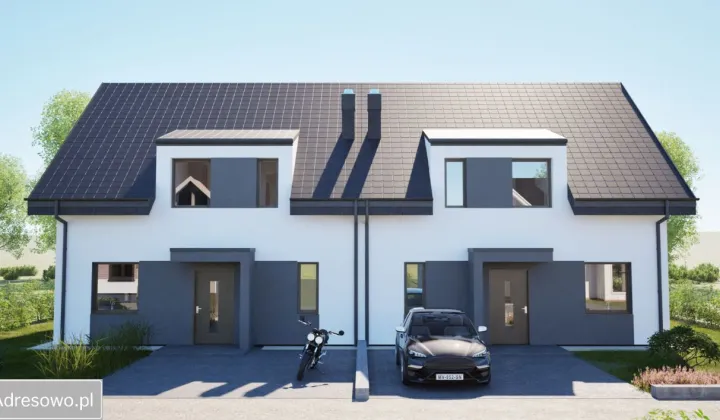 bliźniak, 4 pokoje Grzędzice, ul. Lazurowa