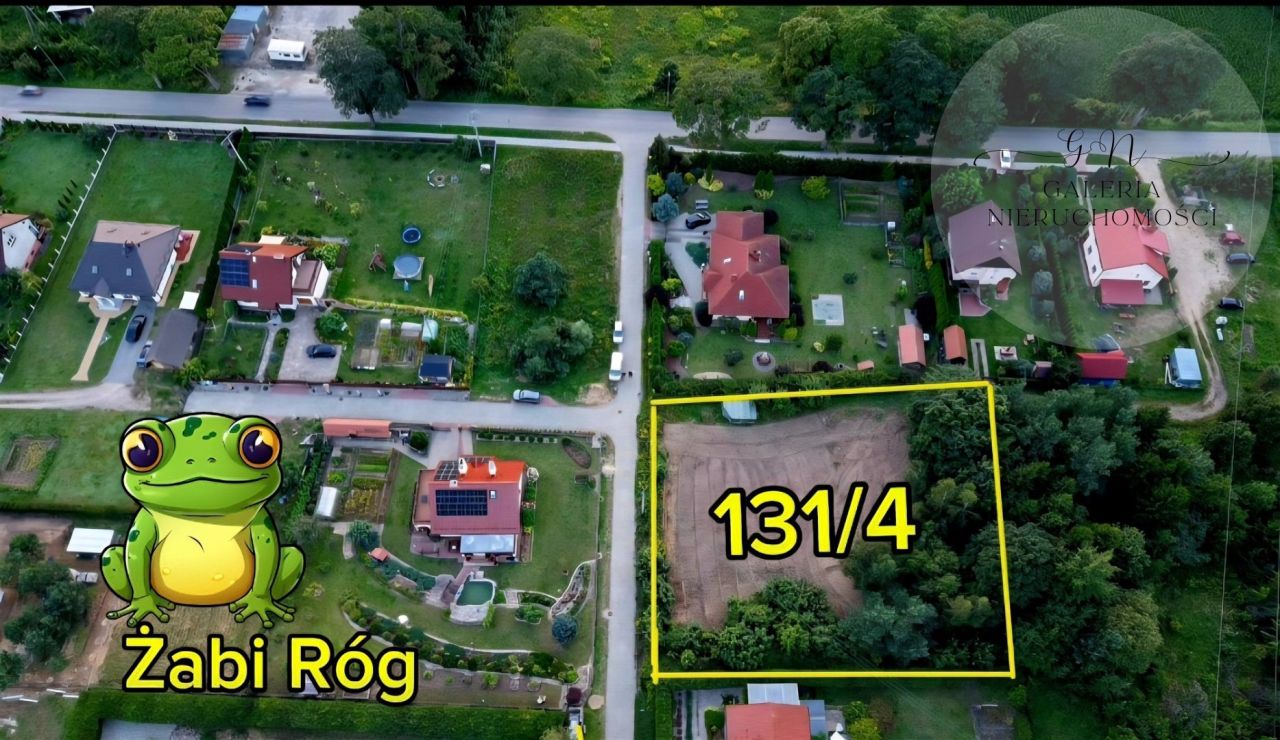 Działka budowlana Żabi Róg. Zdjęcie 3