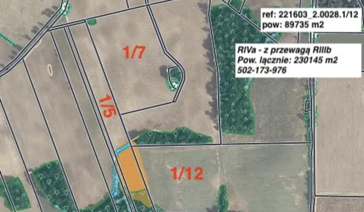 Działka rolna Skolwity