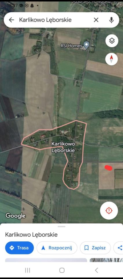 Działka rolno-budowlana Karlikowo Lęborskie. Zdjęcie 5