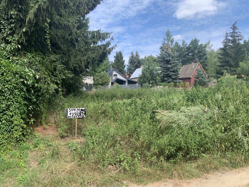 Działka rekreacyjna Mstowo