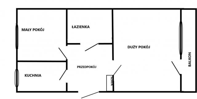 Mieszkanie 2-pokojowe Elbląg Nad Jarem, ul. Stanisława Leszczyńskiego. Zdjęcie 1