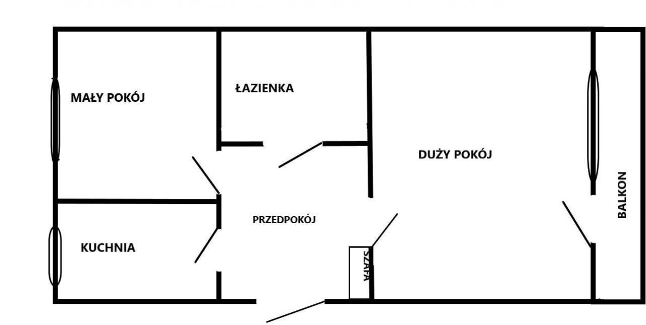 Mieszkanie 2-pokojowe Elbląg Nad Jarem, ul. Stanisława Leszczyńskiego