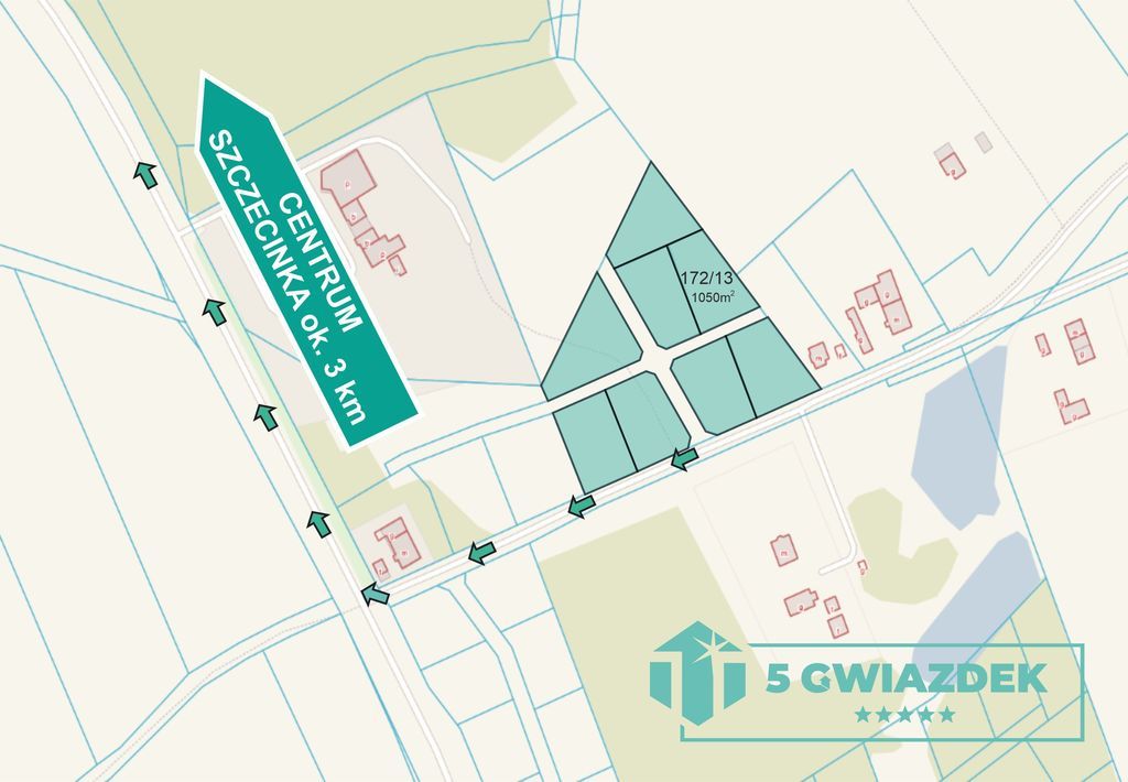 Działka budowlana Turowo. Zdjęcie 3