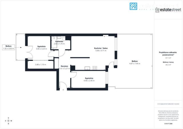 Mieszkanie 3-pokojowe Kraków, ul. Płaszowska. Zdjęcie 21