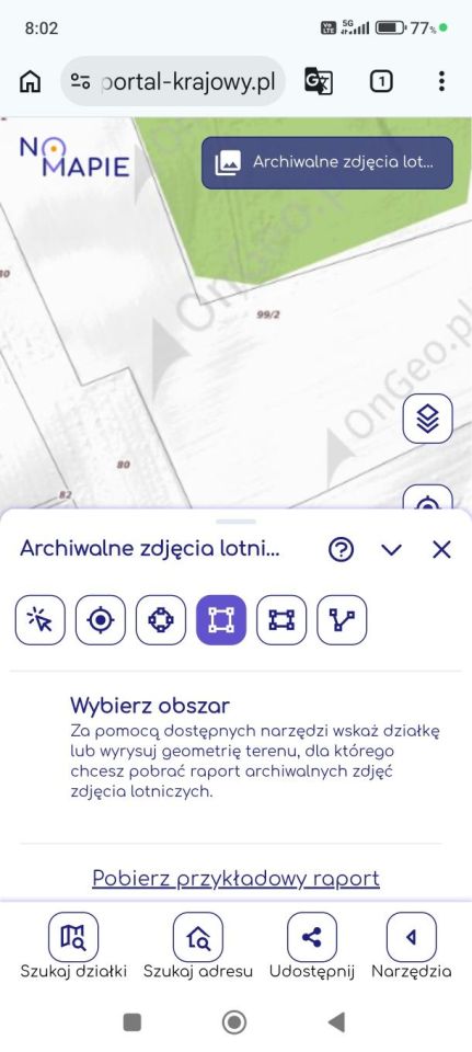 Działka rolna Mątyki. Zdjęcie 1
