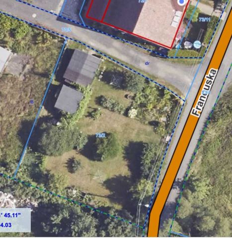 Działka budowlana Jelenia Góra Cieplice Śląskie-Zdrój, ul. Francuska. Zdjęcie 1