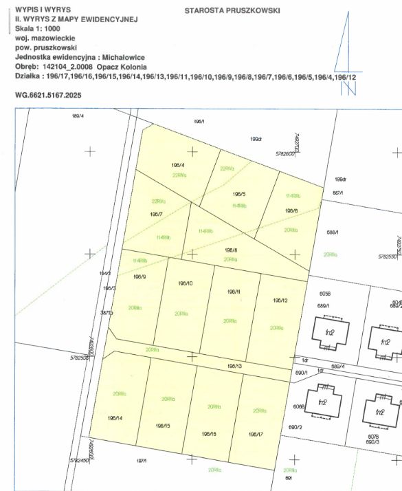 Działka budowlana Opacz-Kolonia, ul. Łąkowa. Zdjęcie 11