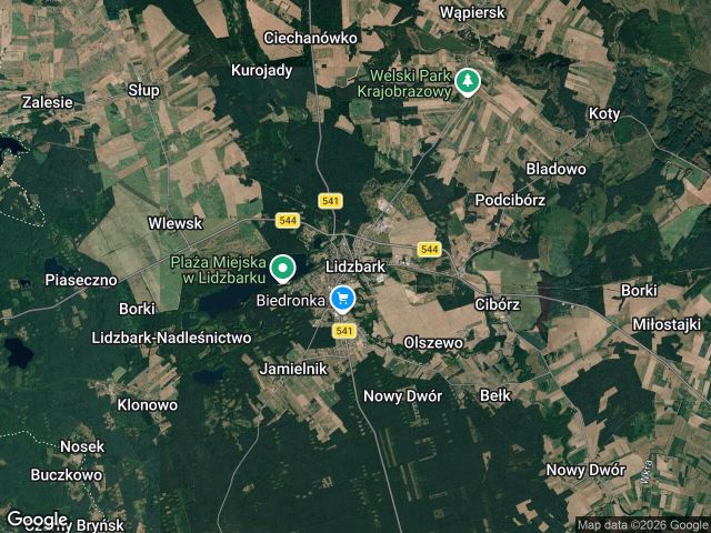 Mieszkanie 2-pokojowe Lidzbark. Zdjęcie 1