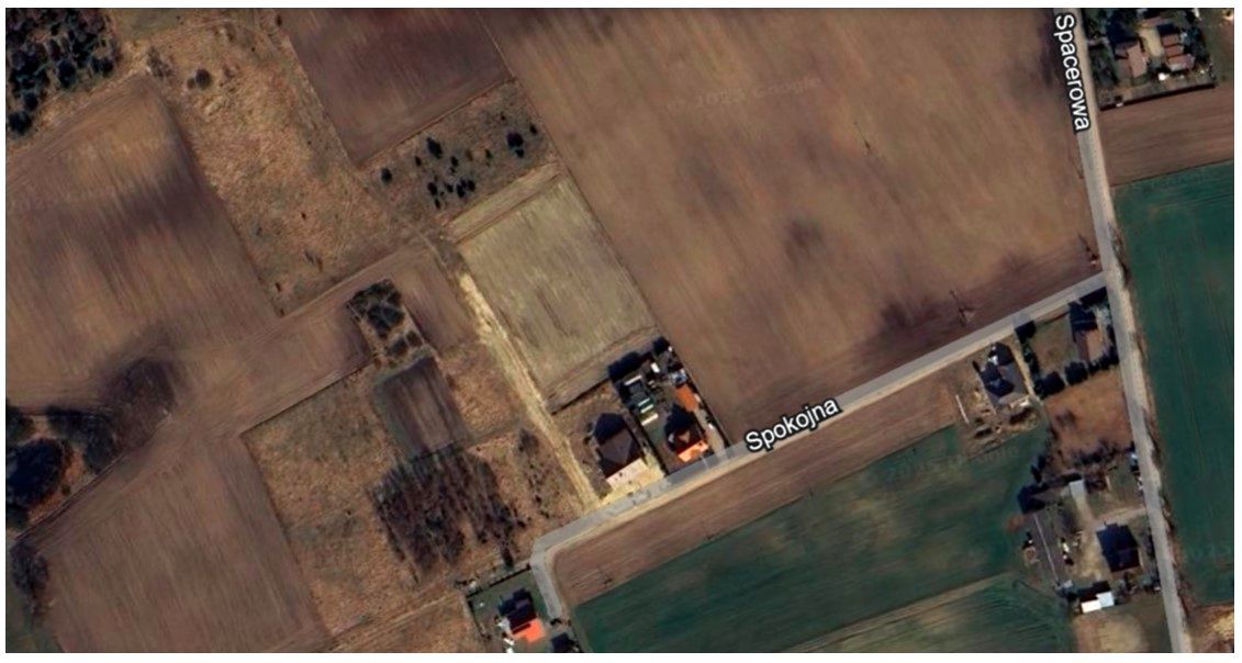 Działka budowlana Borcz, ul. Spokojna