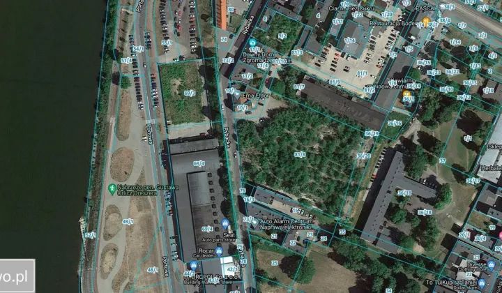 Działka inwestycyjna Grudziądz, ul. Rybacka