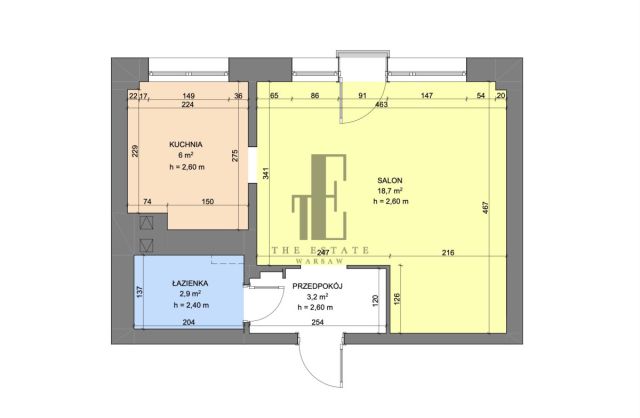 Mieszkanie 1-pokojowe Warszawa Mokotów, ul. Barcelońska. Zdjęcie 10