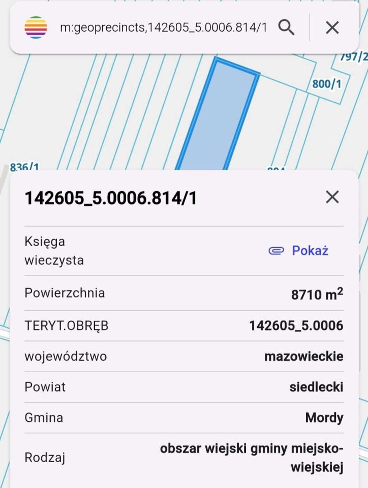 Działka Klimonty. Zdjęcie 2