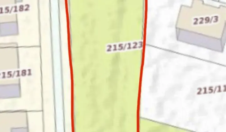 Działka inwestycyjna Załom, ul. Łąkowa