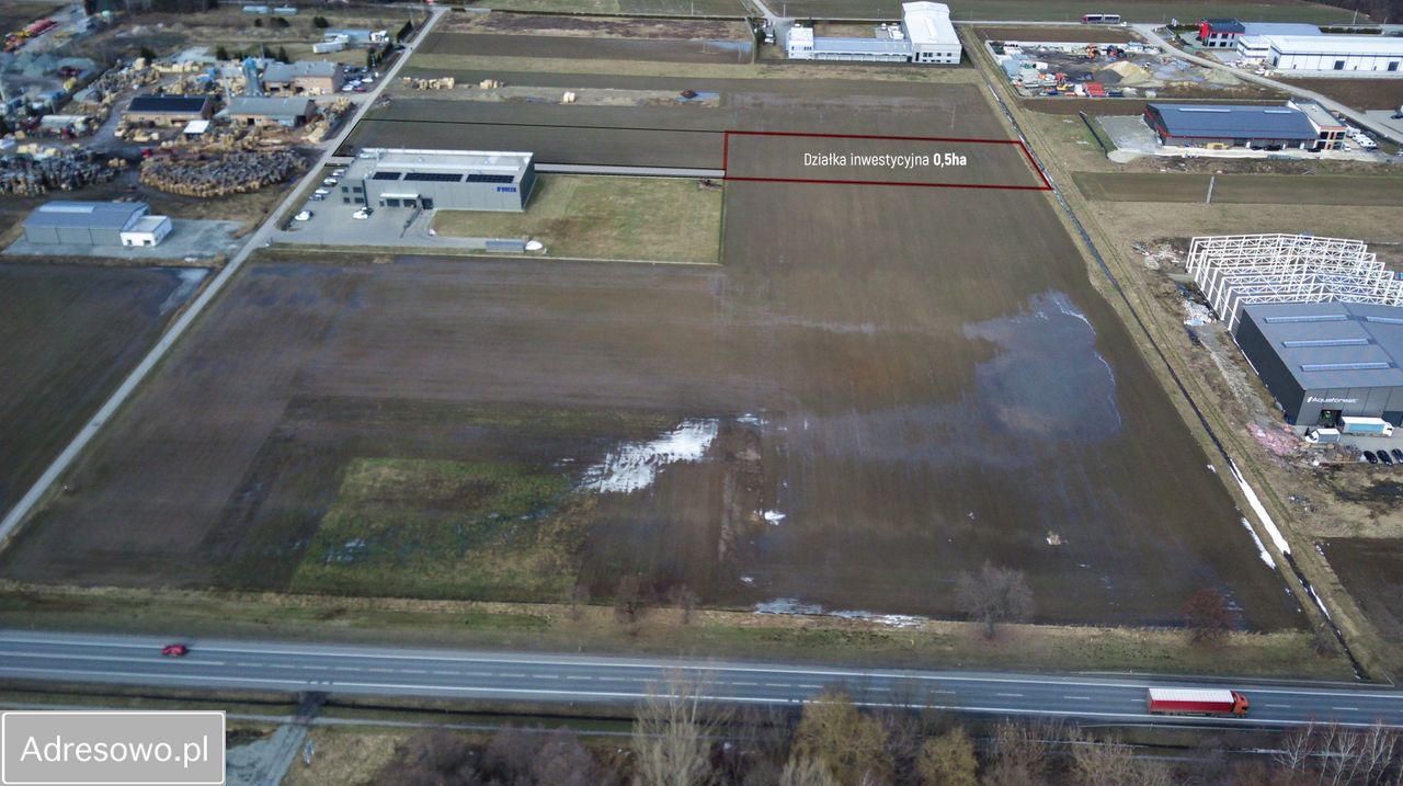Działka inwestycyjna Wola Dębińska. Zdjęcie 2