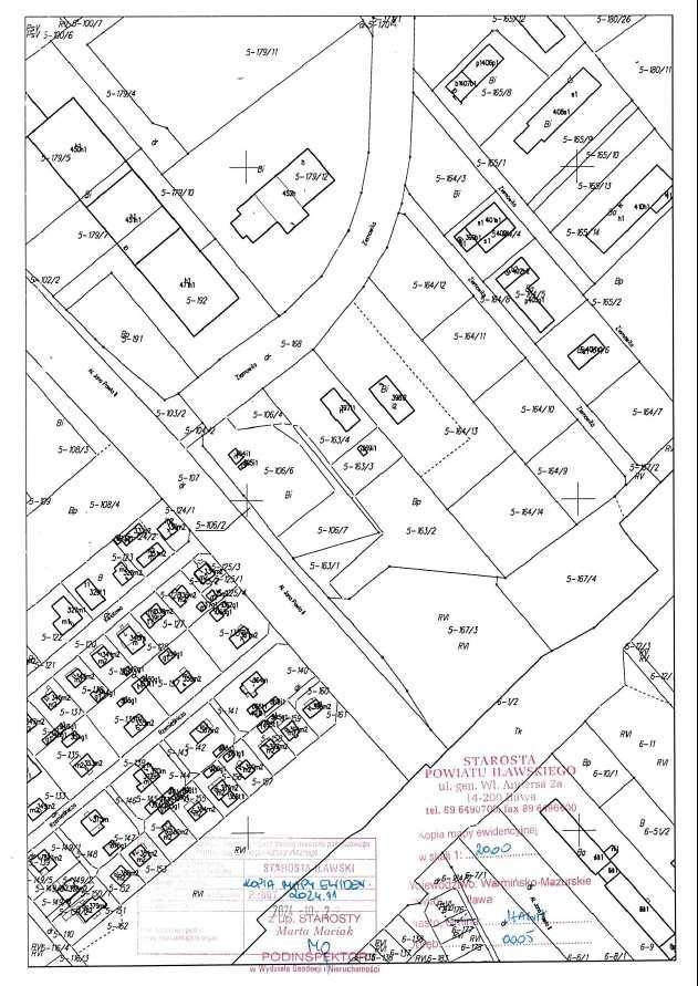 Działka inwestycyjna Iława, ul. Ziemowita. Zdjęcie 3