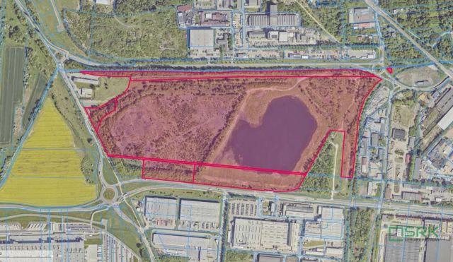 Działka inwestycyjna Gliwice, ul. Okrężna. Zdjęcie 1