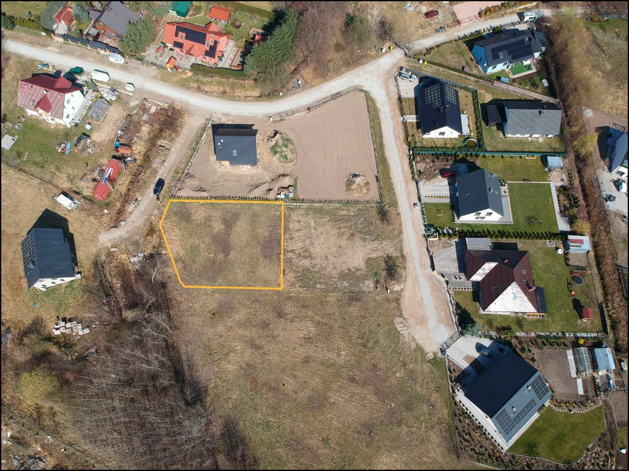 Działka budowlana Marcinkowice, ul. Słoneczna. Zdjęcie 4