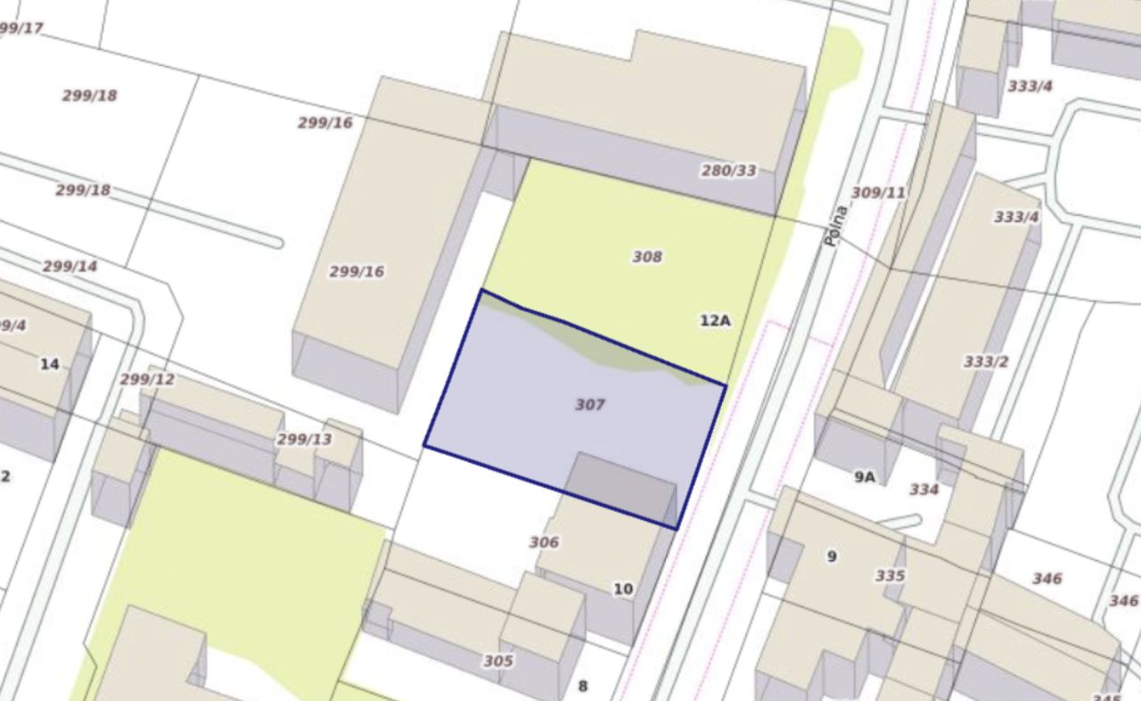 Działka budowlana Łódź Bałuty, ul. Polna