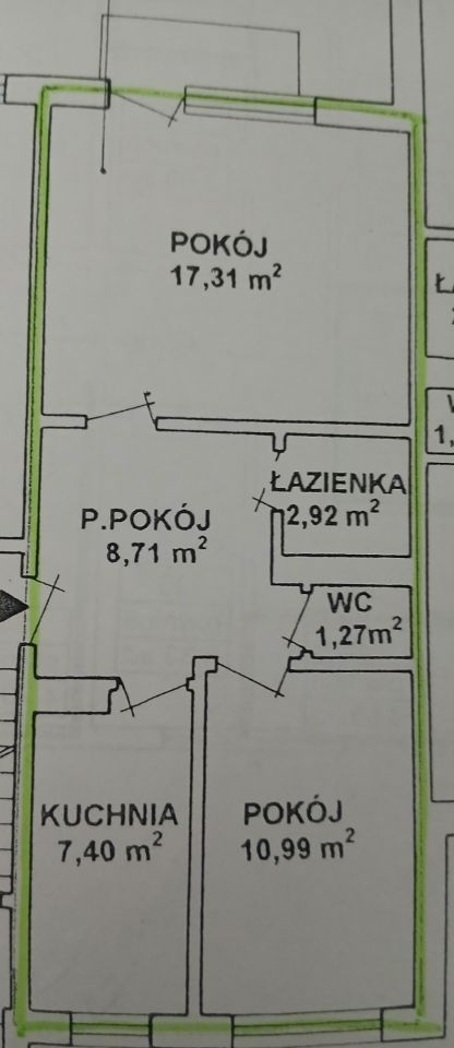 Mieszkanie 2-pokojowe Orneta, ul. Przemysłowa. Zdjęcie 6