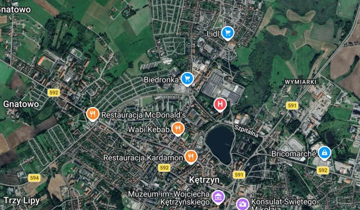 Mieszkanie 3-pokojowe Kętrzyn, ul. Obrońców Westerplatte