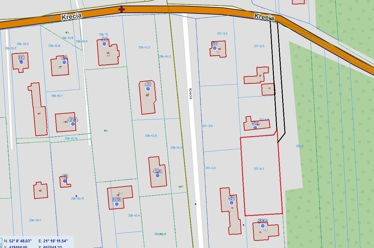 Działka budowlana Otwock Mlądz, ul. Krecia. Zdjęcie 10