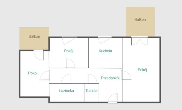 Mieszkanie 3-pokojowe Rzeszów, ul. Lucjana Siemieńskiego. Zdjęcie 10