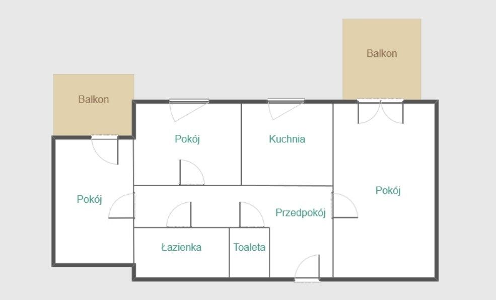 Mieszkanie 3-pokojowe Rzeszów, ul. Lucjana Siemieńskiego. Zdjęcie 13